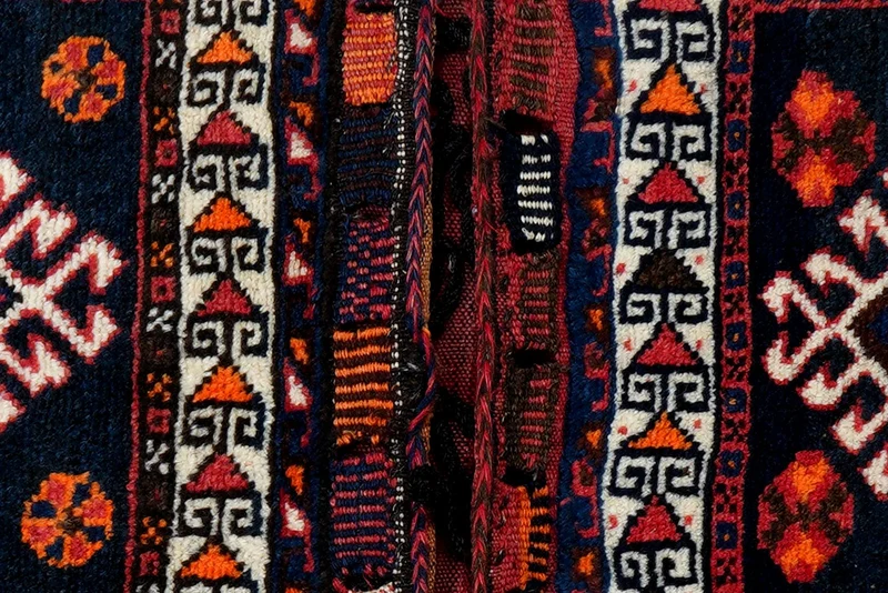 Khorjin · Handgefertigt – Blau, 94x56 cm