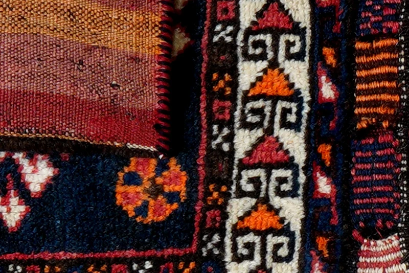 Khorjin · Handgefertigt – Blau, 94x56 cm