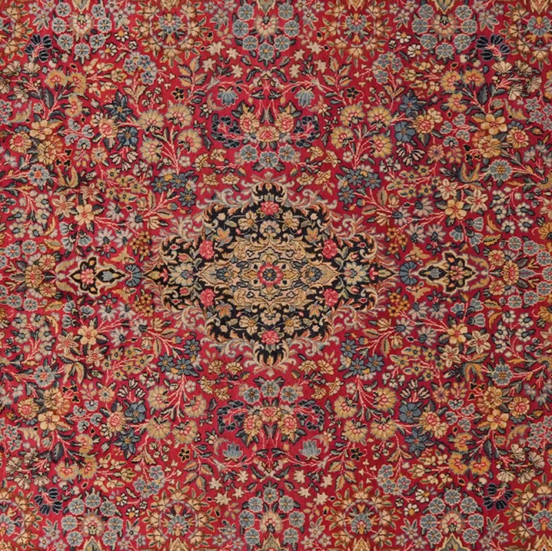 Ravar · Handgeknüpft – Rot, 391x270 cm