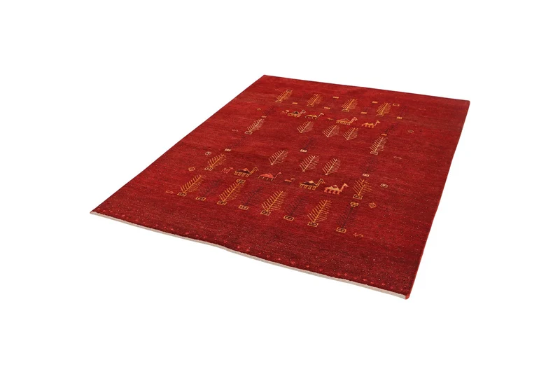 Rizbaf · Handgeknüpft – Rot, 192x149 cm