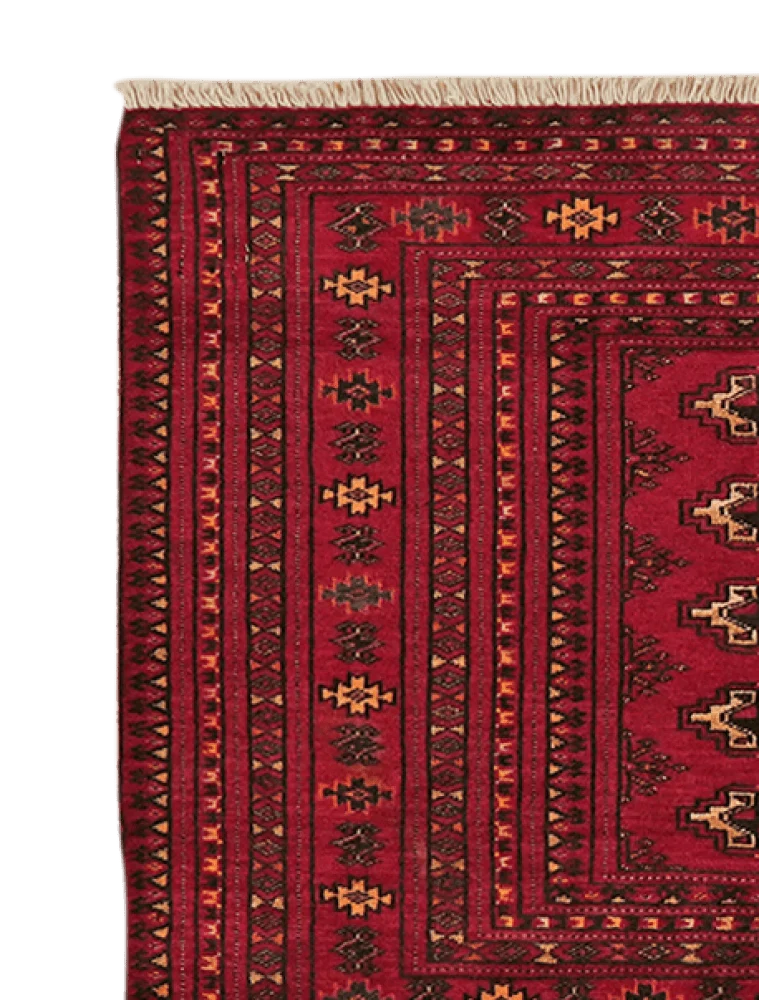 Belutch · Handgeknüpft – Rot, 74x146 cm