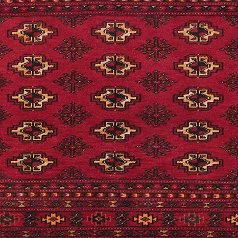 Belutch · Handgeknüpft – Rot, 74x146 cm
