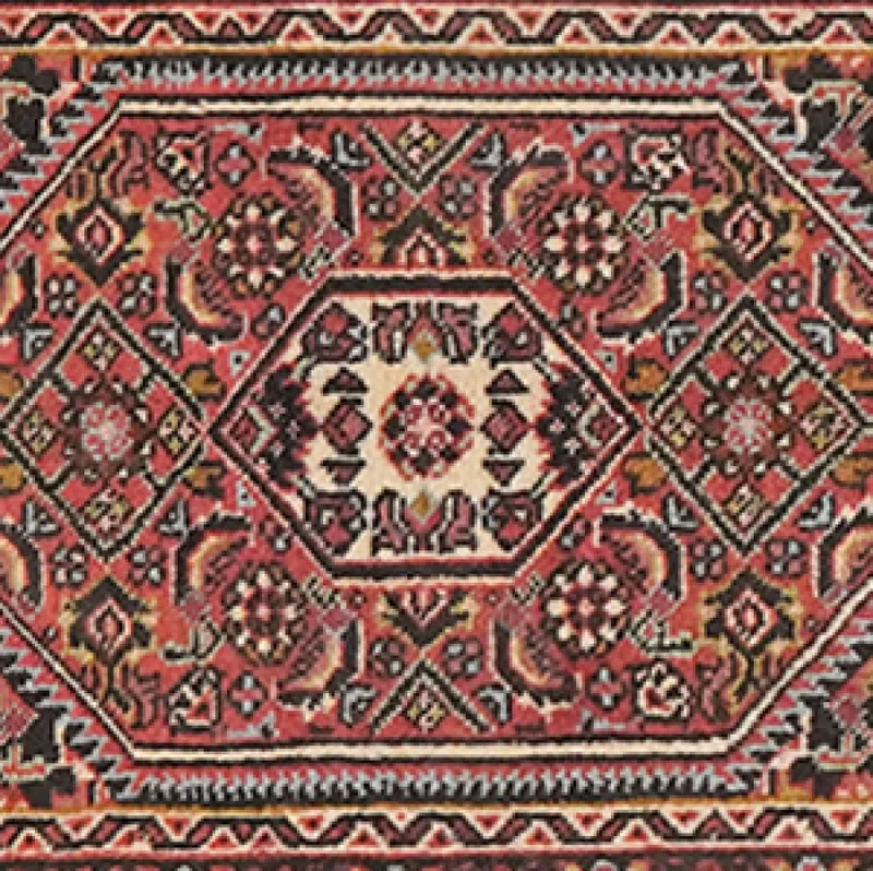 Bidjar Zandjan · Handgeknüpft – Blau, 59x40 cm