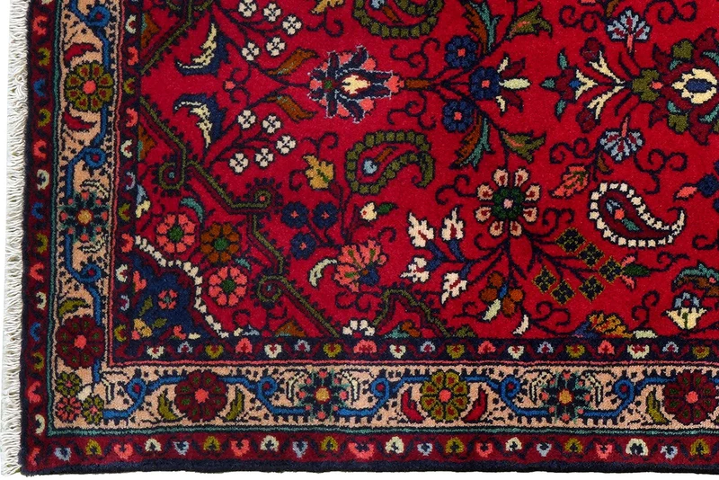 Mehreban · Handgeknüpft – Rot, 292x82 cm