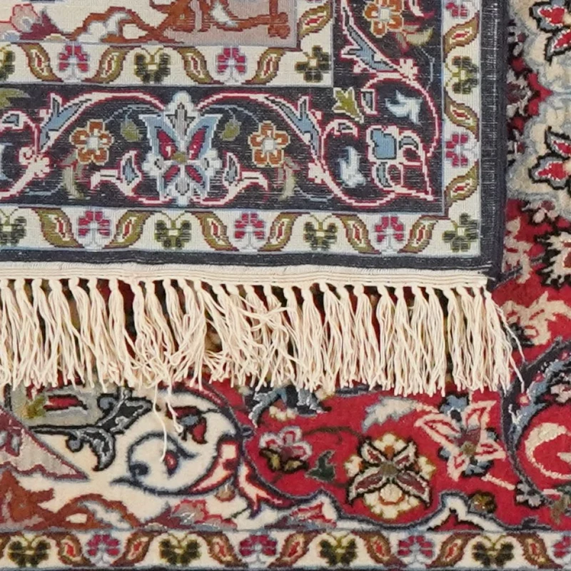 Isfahan · Handgeknüpft – Rot, 114x70 cm