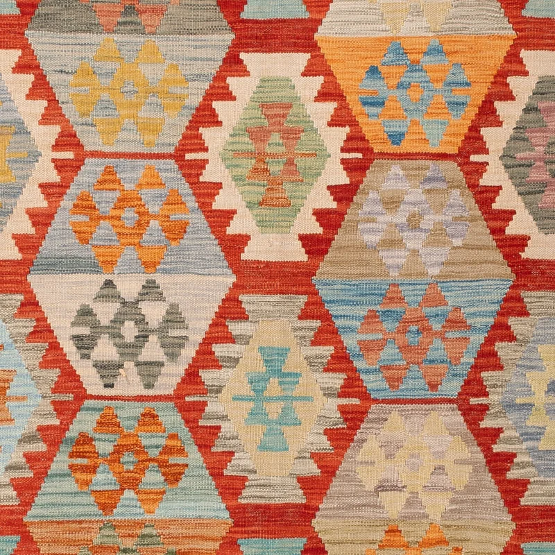 Kelim Maimene Teppich 178x241cm - bunt