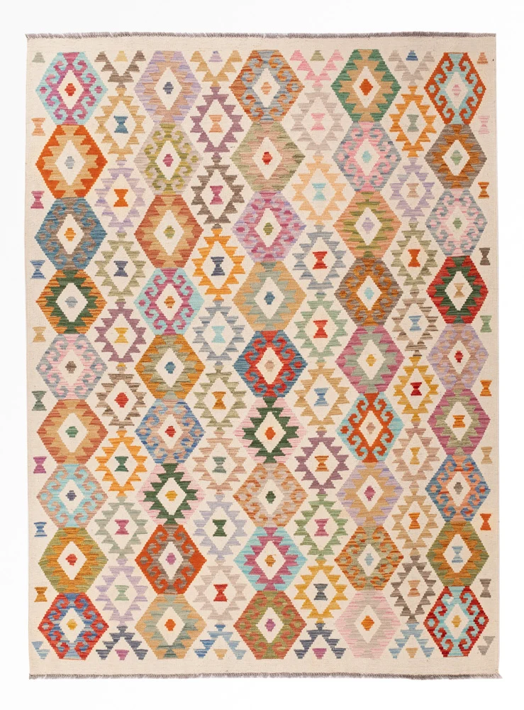 Kelim Maimene Teppich 178x241cm - bunt