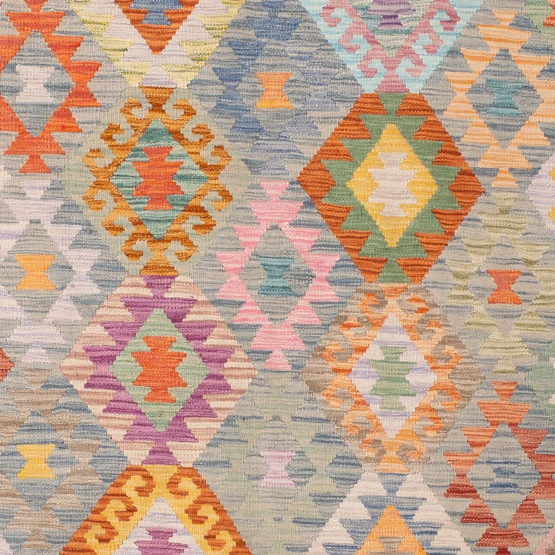 Kelim Maimene Teppich 172x248cm - bunt