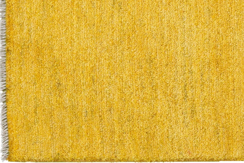 Gabbeh · Handgeknüpft – Gelb, 119x82 cm