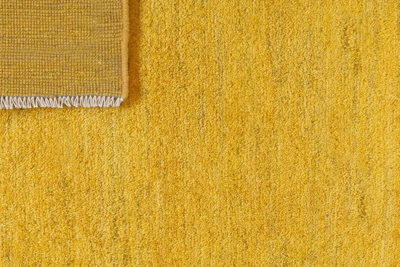 Gabbeh · Handgeknüpft – Gelb, 119x82 cm