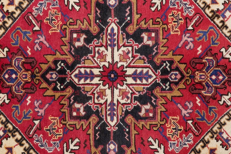 Mehrewan · Handgeknüpft – Rot, 199x152 cm
