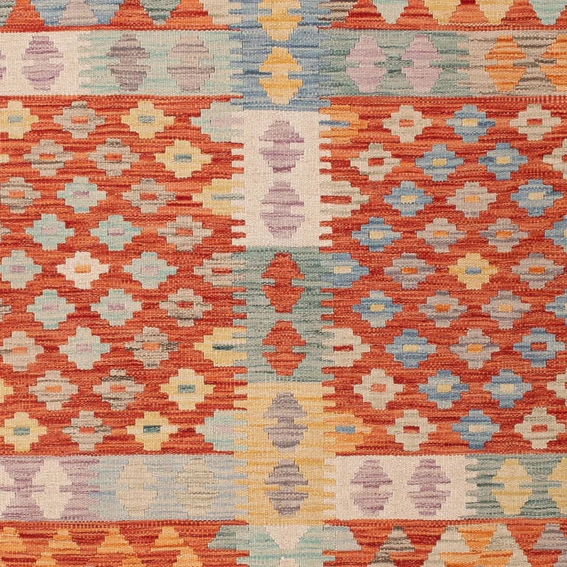 Kelim Maimene Teppich 171x233cm - bunt