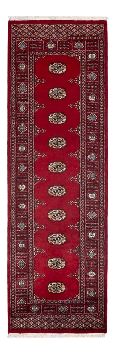 Pakistan Teppich 77x247cm - Orientteppich - rot