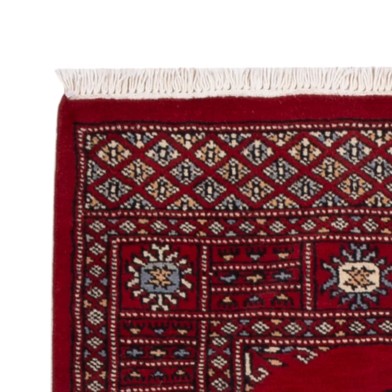 Pakistan Teppich 77x247cm - Orientteppich - rot
