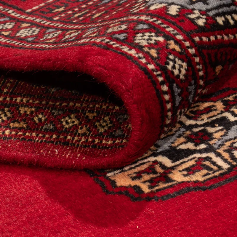 Pakistan Teppich 77x247cm - Orientteppich - rot