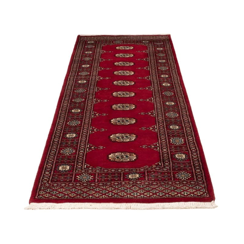 Pakistan Teppich 77x247cm - Orientteppich - rot