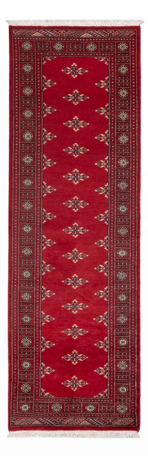 Pakistan Teppich 77x241cm - Orientteppich - rot
