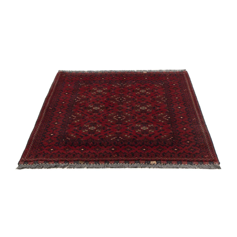 Afghan Teppich 101x141cm - Orientteppich - rot