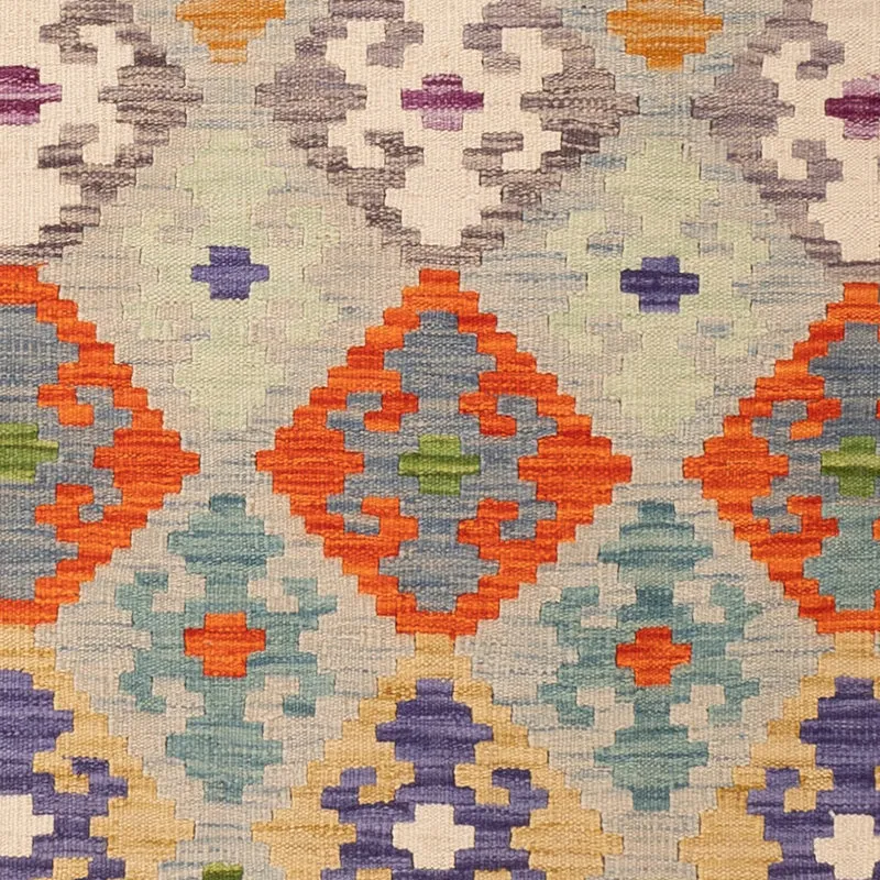 Kelim Maimene Teppich 150x215cm - bunt