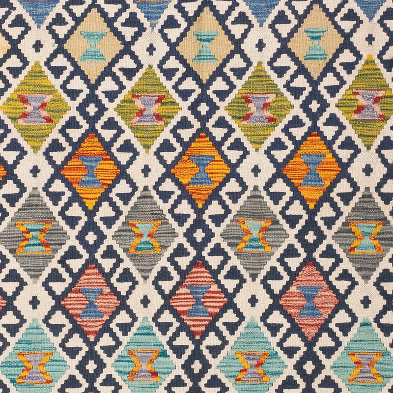 Kelim Maimene Teppich 176x236cm - bunt