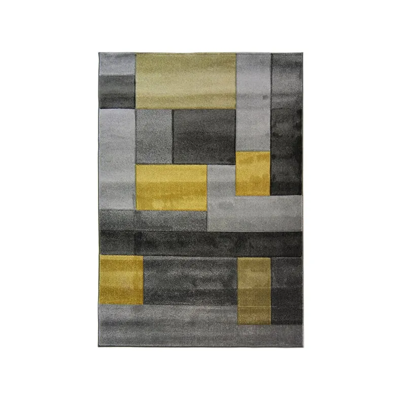 Moderner Teppich - Hando Cosmos Ockergelb