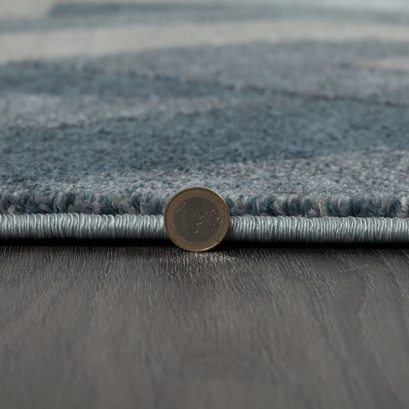 Moderner Teppich - Hando Arora Blau