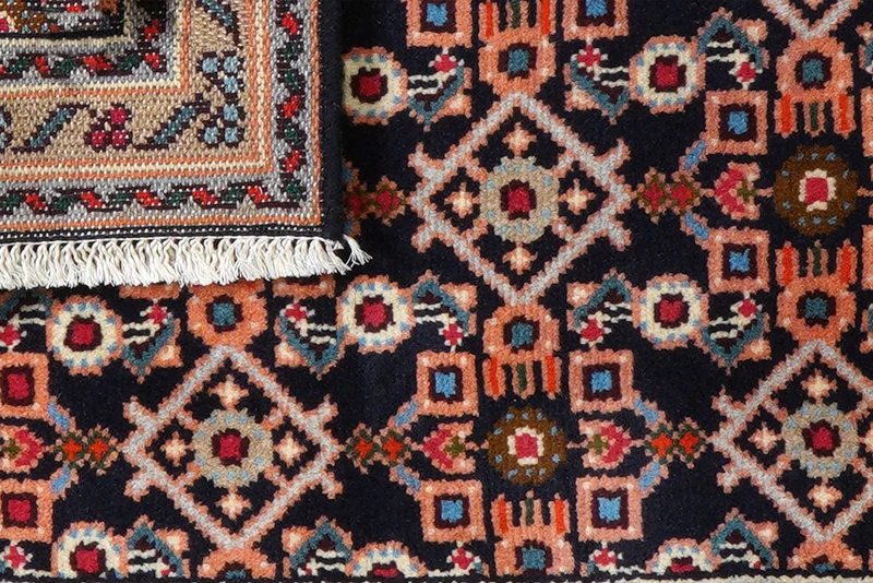 Hamadan · Handgeknüpft – Blau, 94x60 cm