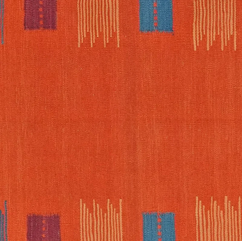 Kelim Gashgai · Handgewebt – Rot, 239x104 cm