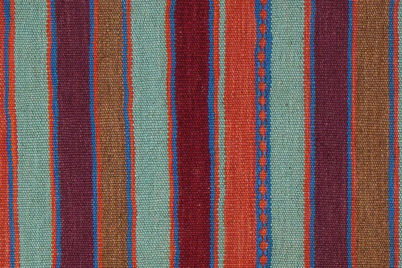 Kelim Gashgai · Handgewebt – Bunt, 203x64 cm