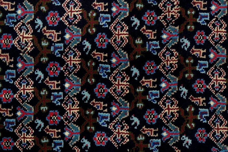 Hamadan · Handgeknüpft – Blau, 190x68 cm