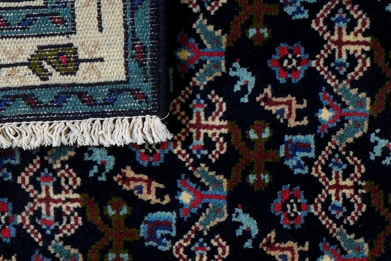 Hamadan · Handgeknüpft – Blau, 190x68 cm