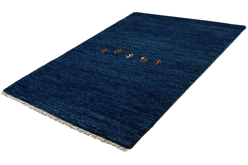 Gabbeh · Handgeknüpft – Blau, 131x78 cm