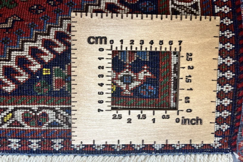 Yalameh · Handgeknüpft – Blau, 152x53 cm