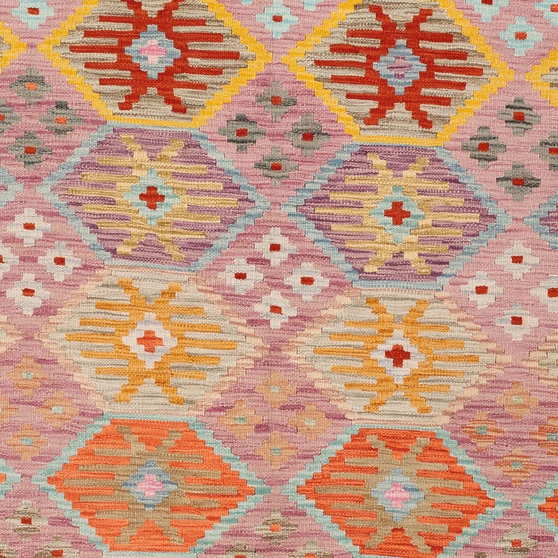 Kelim Maimene Teppich 174x246cm - bunt