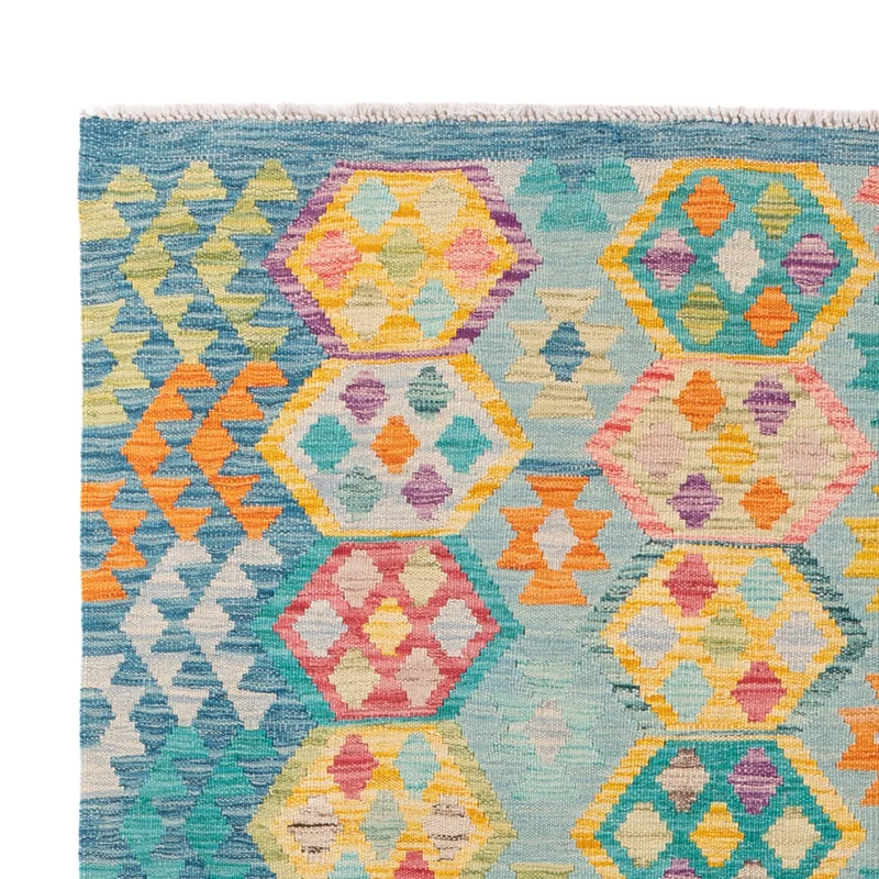 Kelim Maimene Teppich 173x245cm - bunt
