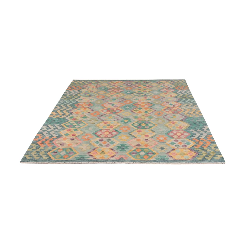 Kelim Maimene Teppich 173x245cm - bunt