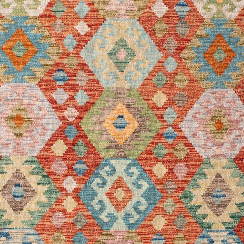 Kelim Maimene Teppich 176x244cm - bunt