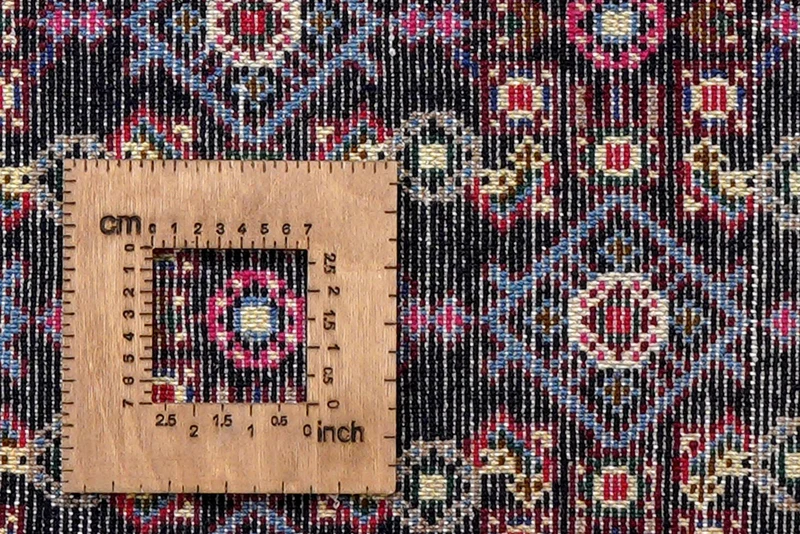 Hamadan · Handgeknüpft – Blau, 89x58 cm