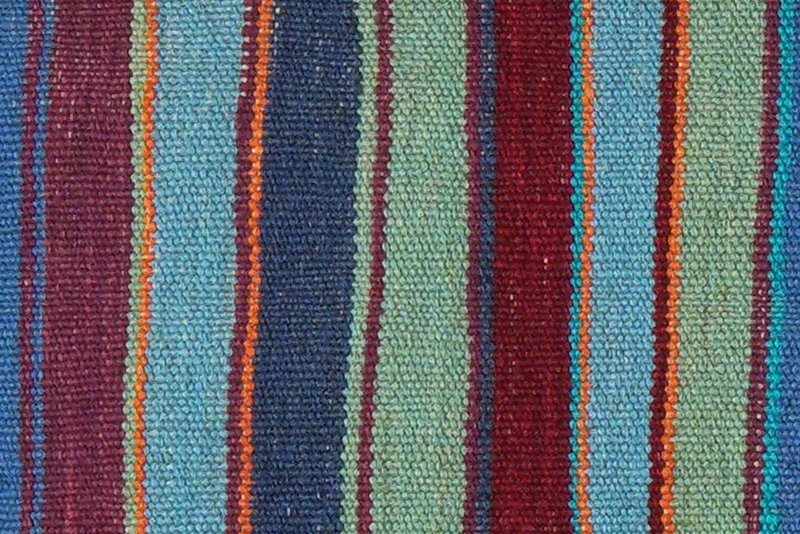 Kelim Gashgai · Handgewebt – Blau, 195x56 cm