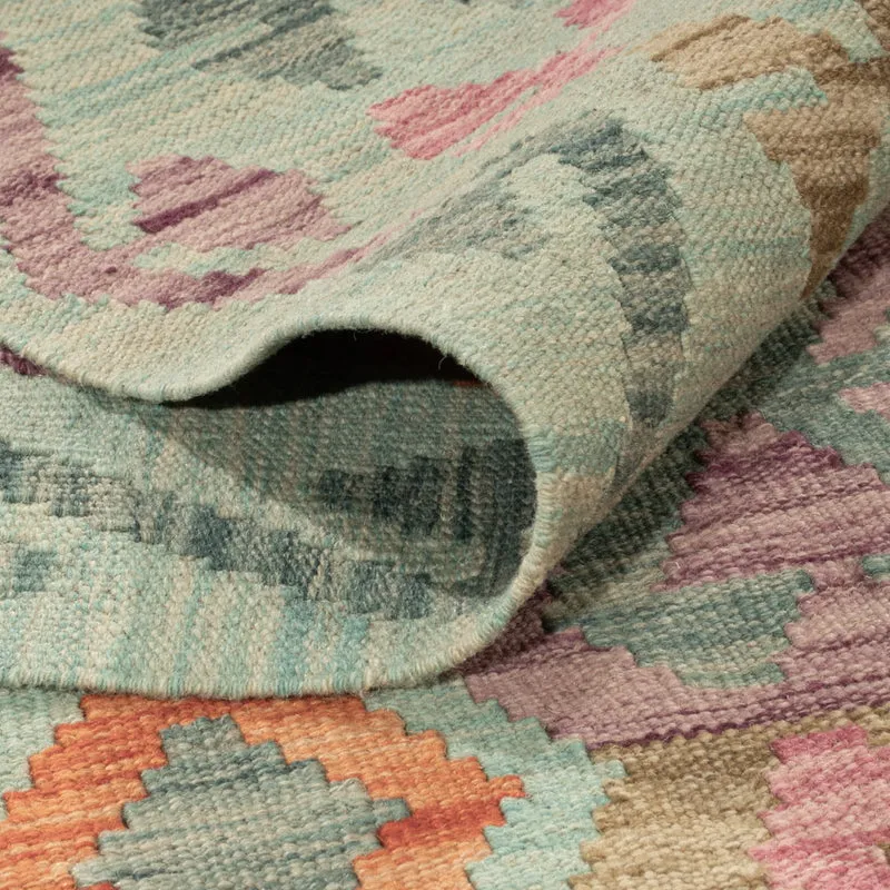 Kelim Maimene Teppich 156x205cm - bunt