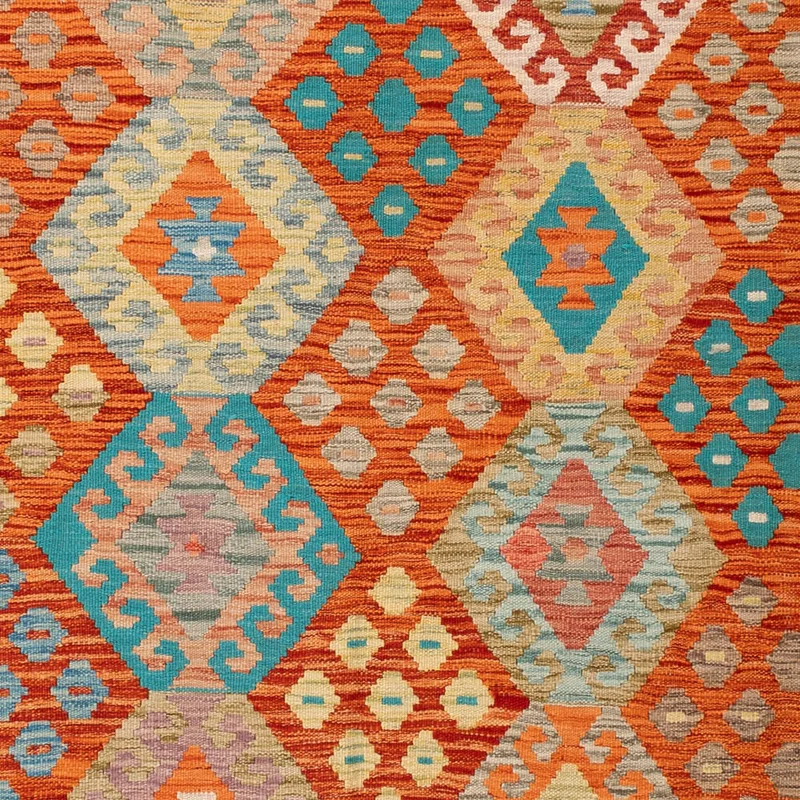 Kelim Maimene Teppich 173x242cm - bunt