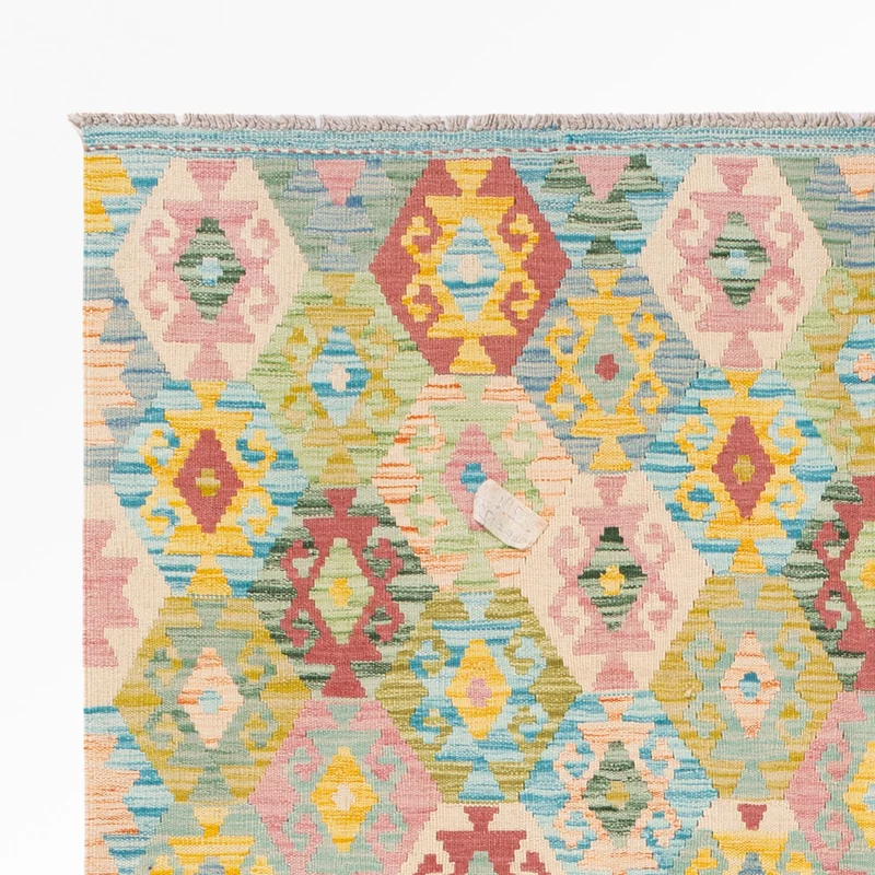 Kelim Maimene Teppich 171x245cm - bunt