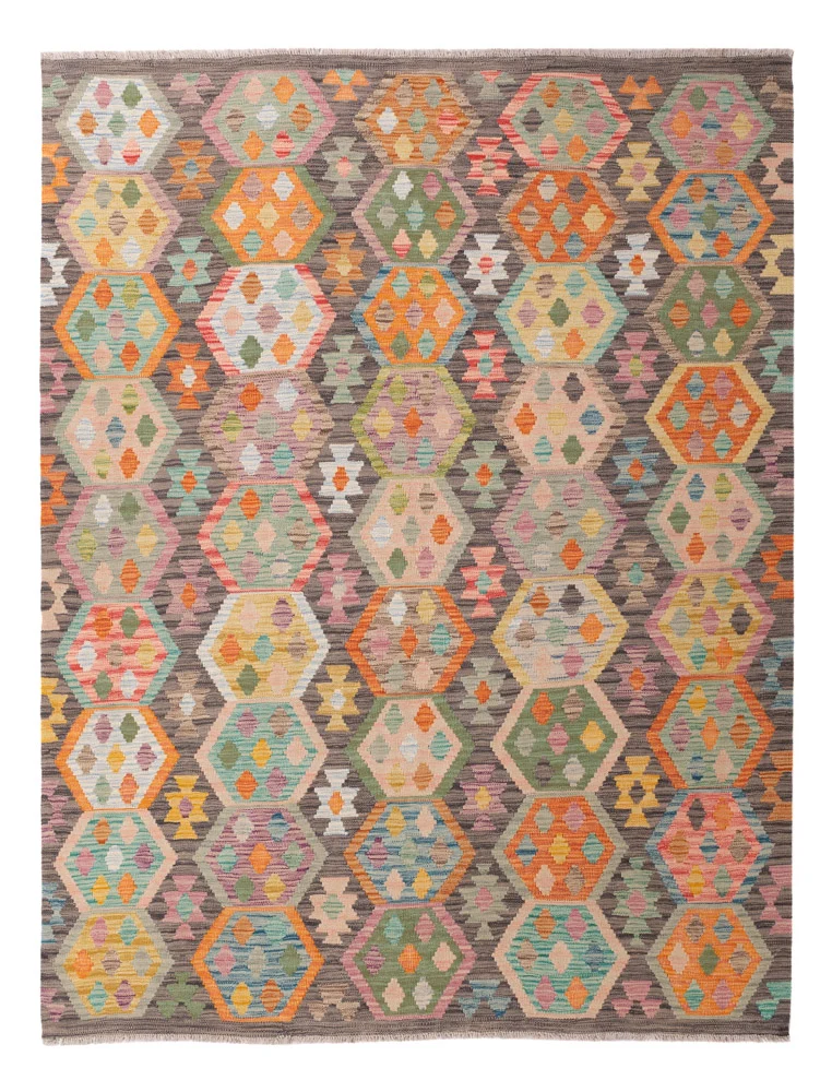 Kelim Maimene Teppich 178x235cm - bunt