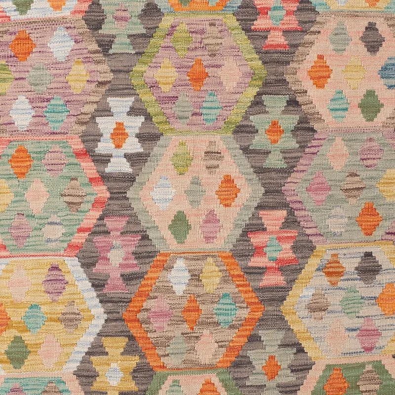 Kelim Maimene Teppich 178x235cm - bunt