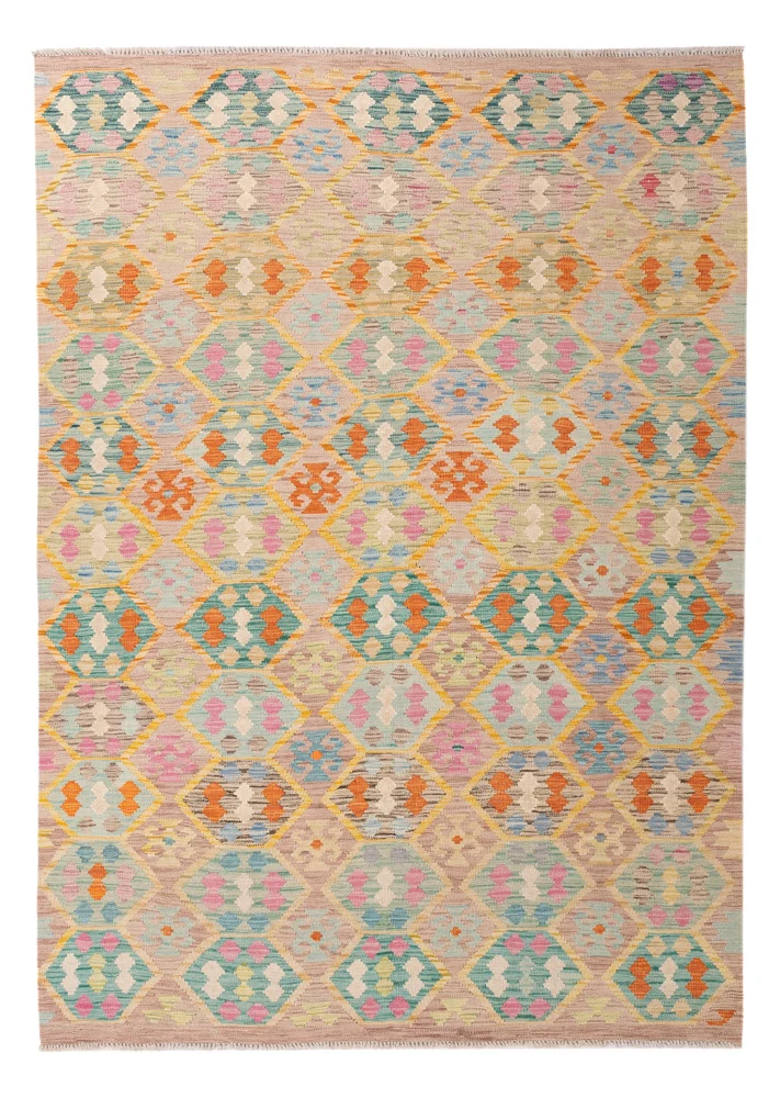 Kelim Maimene Teppich 173x240cm - bunt