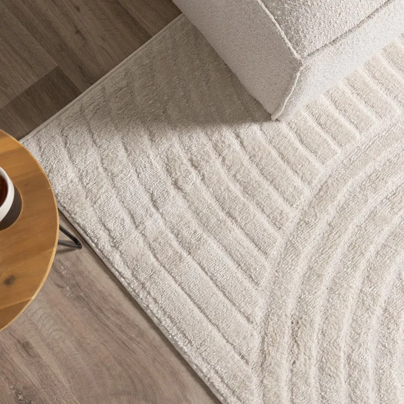 Japandi Teppich - Yori Arches Creme