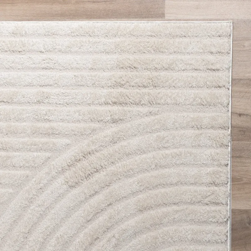 Japandi Teppich - Yori Arches Creme