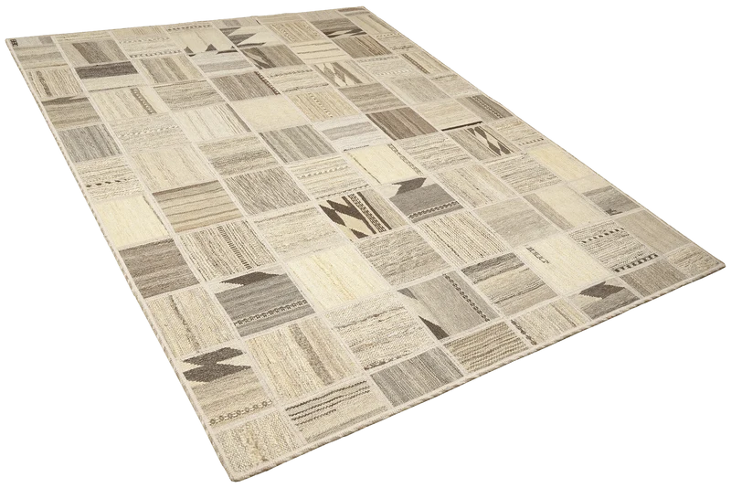 Kelim Tekkeh · Handgewebt – Beige, 200x150 cm