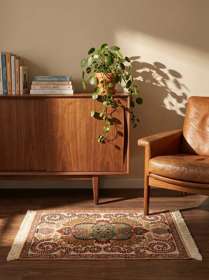 Tabriz Old · Handgeknüpft – Beige, 81x64 cm