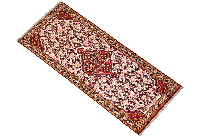 Assadabad · Handgeknüpft – Beige, 195x81 cm